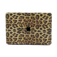 Lunso MacBook Pro 13 inch M1/M2 (2020-2022) cover hoes - case - Leopard Pattern Brown