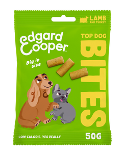 Edgard & Cooper Bites Large Lam&Kalkoen hondensnacks 50 gram