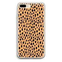 Panter: iPhone 7 Plus Transparant Hoesje Panter: iPhone 7 Plus Transparant Hoesje