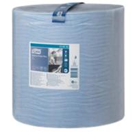 Poetspapier tork w1 premium 2laags blauw 130050