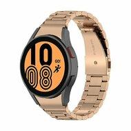 Samsung Galaxy watch 7 / Galaxy Watch FE - 40mm & 44mm - Stalen schakelband - Rosé goud