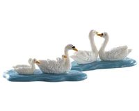 Swans set of 2 - LEMAX