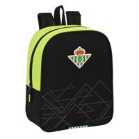 Schoolrugzak Real Betis Balompié Zwart Limoen 22 x 27 x 10 cm