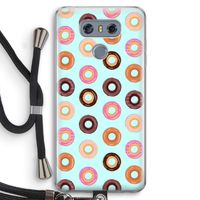 Donuts: LG G6 Transparant Hoesje met koord