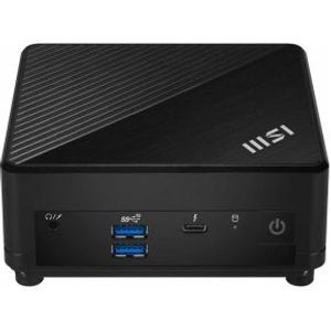 MSI Cubi 5 12M COMPACT PC I3-1215U BLK 0.66L sized PC Zwart Intel SoC 4,4 GHz