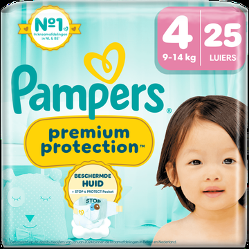 Pampers Premium Protection Maat 4, 25 Luiers bij Jumbo