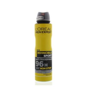 Men expert deodorant spray invincible sport