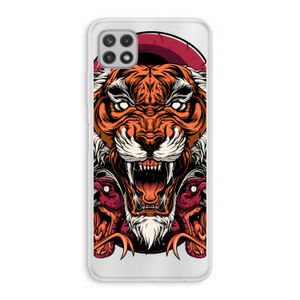 Tiger and Rattlesnakes: Samsung Galaxy A22 4G Transparant Hoesje