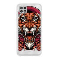 Tiger and Rattlesnakes: Samsung Galaxy A22 4G Transparant Hoesje