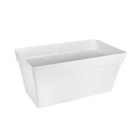 ELHO Plantenbak met wielen voor terras - 70 cm - Wit