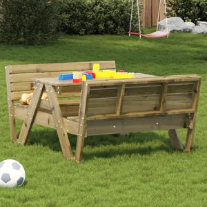 Picknicktafel voor kinderen 88x122x58 cm gempregneerd hout