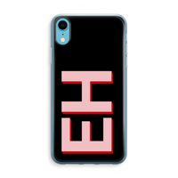 Monogram: iPhone XR Transparant Hoesje