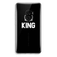 King zwart: Xiaomi Mi Mix 2 Transparant Hoesje