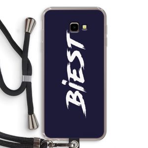 Biest: Samsung Galaxy J4 Plus Transparant Hoesje met koord