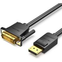 Adapter DisplayPort naar DVI Vention HAFBH Zwart 1 m Adapter DisplayPort naar DVI Vention HAFBH Zwart 1 m