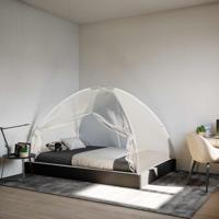 VidaXL Klamboe met deuren mongolia 220 gaas 200x120x130 cm wit VidaXL Klamboe met deuren mongolia 220 gaas 200x120x130 cm wit