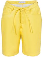 Proenza Schouler White Label bermuda en cuir artificiel - Jaune - thumbnail