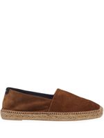 Saint Laurent espadrilles en daim - Marron