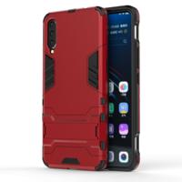 Schokbestendige PC + TPU Case voor vivo V15 Pro met houder (rood)