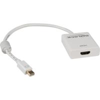 DeLOCK mini displayport > hdmi adapter (wit, 0,2 meter, 4k)