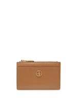 Bally Emblem logo-plaque wallet - Marron