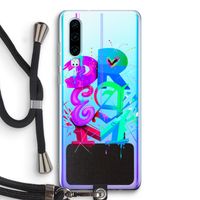 Dream: Huawei P30 Transparant Hoesje met koord