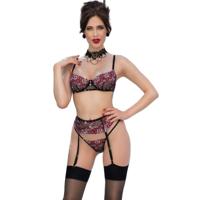Ondergoed Set Chilirose S 4 Onderdelen