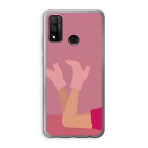 Pink boots: Huawei P Smart (2020) Transparant Hoesje