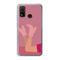 Pink boots: Huawei P Smart (2020) Transparant Hoesje
