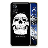 Silicone Back Case Xiaomi Poco X4 Pro 5G Skull Eyes - thumbnail