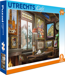 Utrechts Café Puzzel 1000 Stukjes