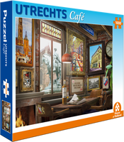 Utrechts Café Puzzel 1000 Stukjes