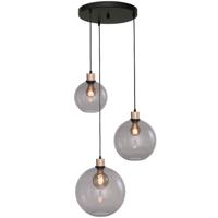 Masterlight Vide hanglampLazise 3-lichts goud met zwart - 2642-05-02-35-3-223