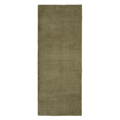 Kave Home Vloerkleed 'Empuries' 80 x 200cm, kleur Donkergroen
