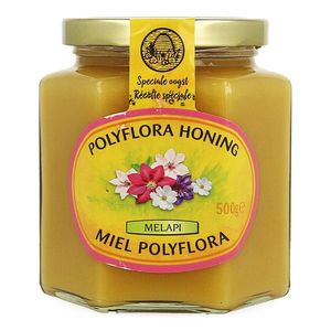 Melapi Honing Polyflora Zacht 500g 5531 Revogan