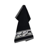 Bunzlau Castle Bunzlau Castle keukendoek Horse black 53x60