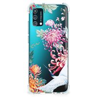 Samsung Galaxy M02s | A02s Case Anti-shock Bird Flowers - thumbnail