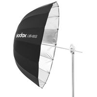 Godox UB-85S - Parabolische reflecterende studio paraplu zilver 85cm
