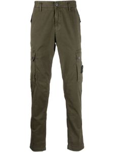 Stone Island pantalon à poches cargo en coton - Vert