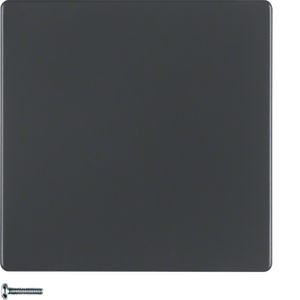 Berker Drukknop 1-voudig q antraciet 85141126