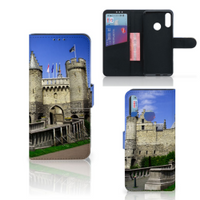 Motorola Moto E6 Plus Flip Cover Kasteel - thumbnail