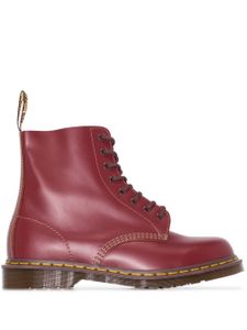 Dr. Martens bottines Vintage 1460 en cuir - Rouge