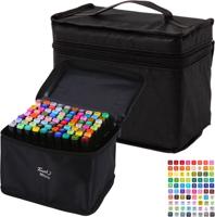 Gleza Twinmarkers 80 Stuks - Alcohol Stiften - Dubbelzijdige Markers voor Kleurrijke Creaties