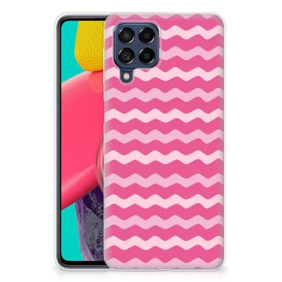 Samsung Galaxy M53 | TPU bumper | Waves Pink
