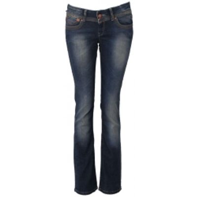 Jeans Amy Gee - mustaches handbrush - blauw / blue