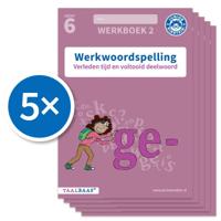 Werkwoordspelling werkboek 2 groep 6 (Set van 5) (Paperback)