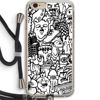 Vexx Mixtape #2: iPhone 6 PLUS / 6S PLUS Transparant Hoesje met koord