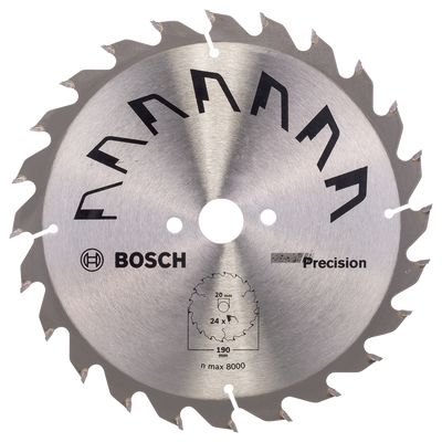Bosch Accessoires Cirkelzaagblad Precision 190X2X20/16,T24 - 2609256866