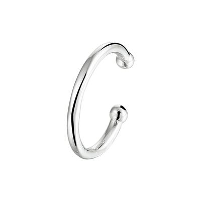 Gerhodineerde 925 Zilveren Ear Cuff - 13 mm (Per Stuk)