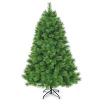 180cm Kunstkerstboom Kerstboom PVC Naalden Kunstboom met Metalen Standaard Groen